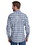Custom Artisan Collection by Reprime RP250 Men's Mulligan Check Long-Sleeve Cotton Shirt