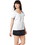 Custom Hanes S04V Ladies' 4.5 oz., 100% Ringspun Cotton nano-T&#174; V-Neck T-Shirt