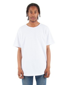 Custom Shaka Wear SHCLT Adult 6 oz., Curved Hem Long T-Shirt
