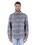 Shaka Wear SHPFJ Men's Plaid Flannel Jacket