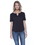 StarTee ST1422 Ladies' 4.3 oz., CVC Slit V-Neck T-Shirt