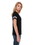 StarTee ST1433 Ladies' 4.3 oz., CVC Striped Varsity T-Shirt