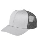 Team 365 TT802Y Youth Zone Sonic Heather Trucker Cap by Yupoong