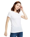 Custom US Blanks US100OR Ladies' Organic Crewneck T-Shirt