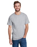Custom Hanes W110 Adult Workwear Pocket T-Shirt