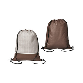Custom Prime Line BG128 Delphine Non-Woven Drawstring Backpack