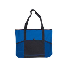 Custom Prime Line BG507 Jumbo Trade Show Tote With Front Pockets
