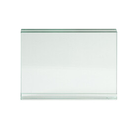 Custom Leeman LG-9175 Atrium Glass Large Desk Photo Frame