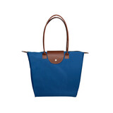 Custom Prime Line LT-3790 Folding Tote With Leather Flap Closure