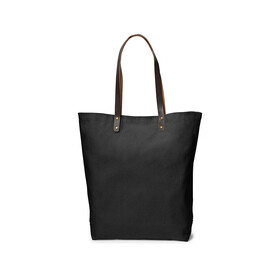 Custom Prime Line LT-3996 Urban Cotton Tote With Leather Handles