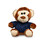 Custom Prime Line TY6032 7" Plush Monkey With T-Shirt