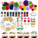 Aspire Party Random Assortment Pack of 168 PCS Favors Decoration Supplies Costume Accessories Kids