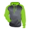 Carbon Heather/Lime