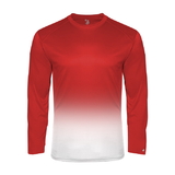 Badger Sport 220400 Ombre Long Sleeve Youth Tee