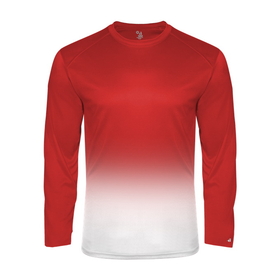 Badger Sport 220400 Ombre L/S Youth Tee