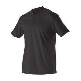 Alleson Athletic 522MM Adult Baseball 2 Button Henley Jersey