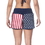 Arena 002571 Official Usa Swimming National Team Womens Flag Print Short