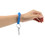 Aspire 50 PCS Stretchable Plastic Bracelet Wrist Coils, Spiral Wrist Band Key Ring Key Holder (Clear)