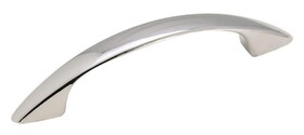 Amerock 1875359 Everyday Heritage 3 in (76 mm) Center-to-Center Polished Chrome Cabinet Pull - 10 per Pack