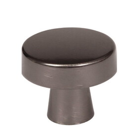 Amerock 2000643 BLACKROCK Cabinet Knob 1-5/16 inch (33mm) Diameter GUNMETAL
