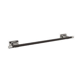 Amerock BH26614G10ORB Esquire Brushed Nickel/Oil-Rubbed Bronze 18 inch (457mm) Towel Bar