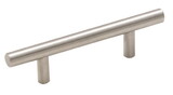 Amerock 5PK19010CSG9 Bar Pulls 3 in (76 mm) Center-to-Center Sterling Nickel Cabinet Pull