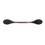 Amerock BP21935ORB Ravino 3 inch (76mm) Center-to-Center Oil-Rubbed Bronze Cabinet Pull