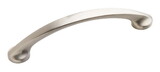 Amerock BP29120G10 Everyday Heritage 3-3/4 inch (96mm) Center-to-Center Satin Nickel Cabinet Pull