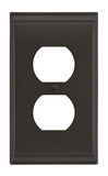 Amerock 1906952 Candler Duplex Outlet Wall Plate