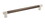 Amerock BP36560G10ORB Esquire 10-1/16 inch (256mm) Center-to-Center Satin Nickel/Oil-Rubbed Bronze Cabinet Pull