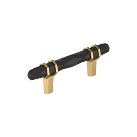 Amerock BP36639BBRCZ LONDON 3 inch (76mm) Center-to-Center Cabinet Pull