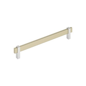 Amerock BP36728BBZ26 MULINO 8-13/16 inch (224mm) Center-to-Center Cabinet Pull