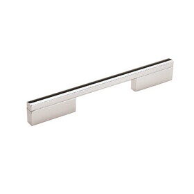 Amerock BP3673526 Separa 6-5/16 inch (160mm) Center-to-Center Polished Chrome Cabinet Pull