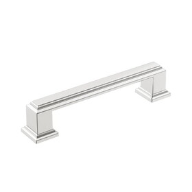 Amerock BP3675926 Appoint 3-3/4 inch (96mm) Center-to-Center Polished Chrome Cabinet Pull