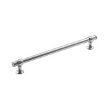 Amerock BP3676926 Winsome 8-13/16 inch (224mm) Center-to-Center Polished Chrome Cabinet Pull