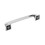 Amerock BP3677626 Ville 5-1/16 inch (128mm) Center-to-Center Polished Chrome Cabinet Pull