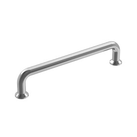 Amerock BP3678226 Factor 5-1/16 inch (128mm) Center-to-Center Polished Chrome Cabinet Pull