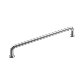 Amerock BP3678326 Factor 7-9/16 inch (192mm) Center-to-Center Polished Chrome Cabinet Pull