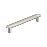 Amerock BP36830G10 Concentric 3-3/4 inch (96mm) Center-to-Center Satin Nickel Cabinet Pull