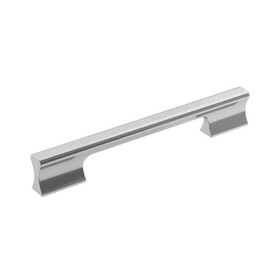 Amerock BP3683926 Status 6-5/16 inch (160mm) Center-to-Center Polished Chrome Cabinet Pull