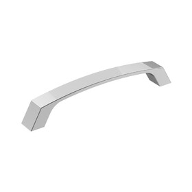 Amerock BP3684526 Premise 5-1/16 inch (128mm) Center-to-Center Polished Chrome Cabinet Pull