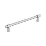 Amerock BP3686026 Destine 6-5/16 inch (160mm) Center-to-Center Polished Chrome Cabinet Pull
