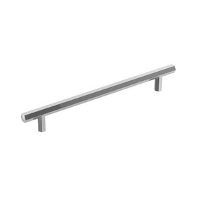 Amerock BP3687626 Caliber 7-9/16 inch (192mm) Center-to-Center Polished Chrome Cabinet Pull