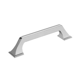 Amerock BP3688226 Exceed 5-1/16 inch (128mm) Center-to-Center Polished Chrome Cabinet Pull