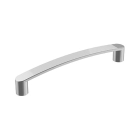 Amerock BP3690026 Rift 5-1/16 inch (128mm) Center-to-Center Polished Chrome Cabinet Pull