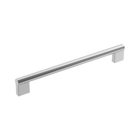 Amerock BP3691526 Versa 8-13/16 inch (224mm) Center-to-Center Polished Chrome Cabinet Pull