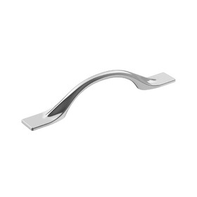 Amerock BP3691726 Uprise 3-3/4 inch (96mm) Center-to-Center Polished Chrome Cabinet Pull