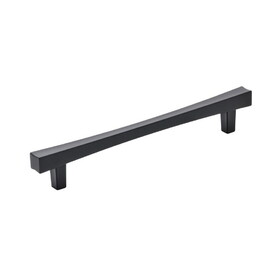 Everyday Basics BP37324MB Pailou Cabinet Pull 6-5/16 inch (160mm) Center-to-Center Matte Black