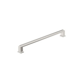 Amerock BP37361PN Appoint Cabinet Pull 10-1/16 inch (256mm) Center-to-Center Polished Nickel