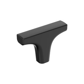 Amerock BP37421MB Merced Cabinet Knob 2 inch (51mm) Length Matte Black
